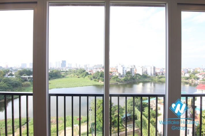  A Lake view, stylish apartment for rent on To Ngoc Van street